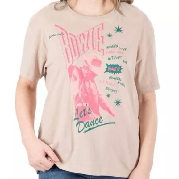 David Bowie Let's Dance Oversized Tee Size Large or XXL New with Tag - Picture 1 of 10